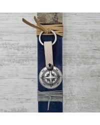 Λαμπάδα με Μπρελόκ Metal Compass