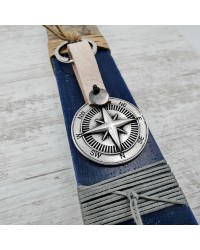 Λαμπάδα με Μπρελόκ Metal Compass