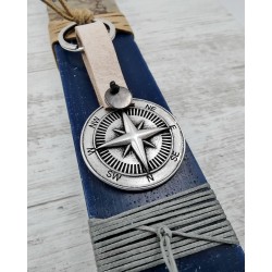 Λαμπάδα με Μπρελόκ Metal Compass