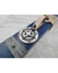 Λαμπάδα με Μπρελόκ Metal Compass