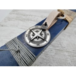 Λαμπάδα με Μπρελόκ Metal Compass