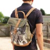 Beatles Green Abbey Backpack