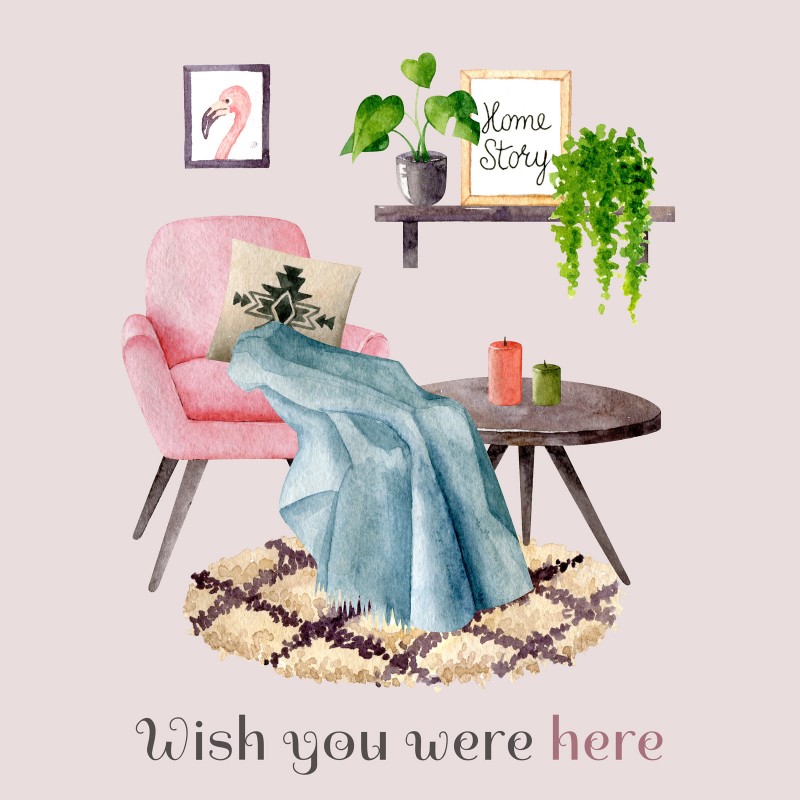 E-Δωροκάρτα "Wish You Were Here"