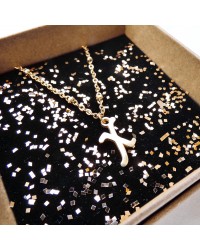 What's your Name- Stainless Steel Initial "Χ" Necklace