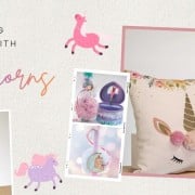 Girls’ Easter Candles with Unicorn