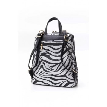Backpack Zebra PU Leather