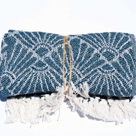 Blue Hamam Beach Towel 