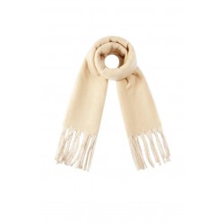 Μαλακό Κασκόλ με Κρόσσια – Miamossa Accessories