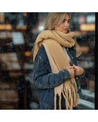Μαλακό Κασκόλ με Κρόσσια – Miamossa Accessories Μαλακό Κασκόλ με Κρόσσια – Miamossa Accessories