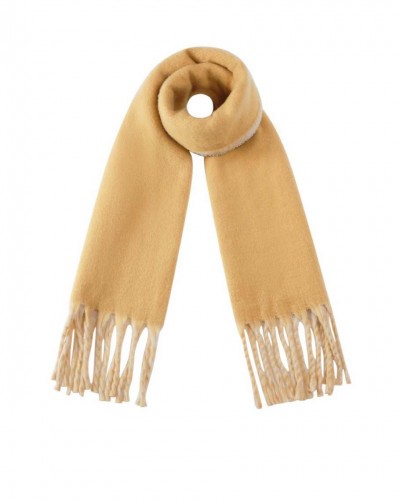 Μαλακό Κασκόλ με Κρόσσια – Miamossa Accessories