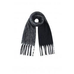 Μαλακό Κασκόλ με Κρόσσια – Miamossa Accessories
