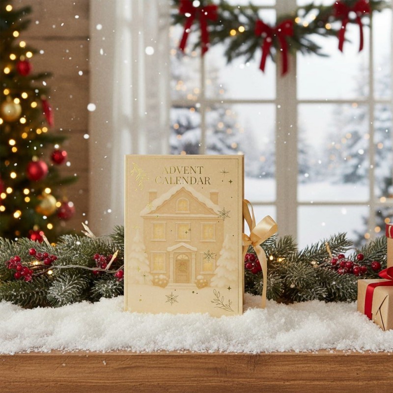 Χριστουγεννιάτικο σετ δώρου Advent Calendar με κοσμήματα από ατσάλι Χριστουγεννιάτικο σετ δώρου Advent Calendar με κοσμήματα από ατσάλι