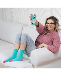 Γυναικείες κάλτσες Bubble Tea Γυναικείες κάλτσες Bubble Tea