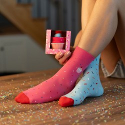 Γυναικείες κάλτσες Cupcake