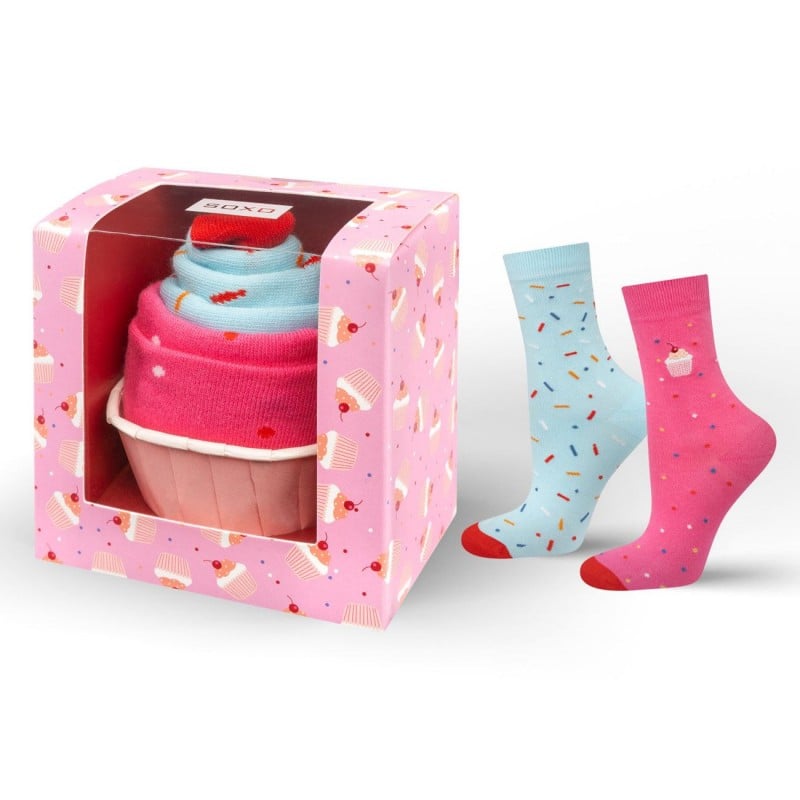 Γυναικείες κάλτσες Cupcake Γυναικείες κάλτσες Cupcake