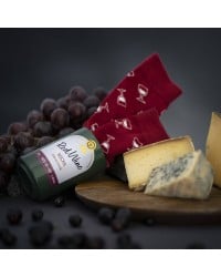 Γυναικείες κάλτσες Red Wine Bottle Γυναικείες κάλτσες Red Wine Bottle