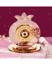 2026 Tabletop Lucky Charm – Plexiglass Pomegranate with Evil Eye Handmade 2026 Tabletop Lucky Charm – Plexiglass Pomegranate with Evil Eye