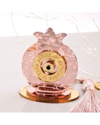 2026 Tabletop Lucky Charm – Plexiglass Pomegranate with Evil Eye Handmade 2026 Tabletop Lucky Charm – Plexiglass Pomegranate with Evil Eye