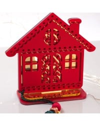 2026 Tabletop Lucky Charm – Plexiglass House Handmade 2026 Tabletop Lucky Charm – Plexiglass House