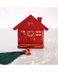 2026 Tabletop Lucky Charm – Plexiglass House Handmade 2026 Tabletop Lucky Charm – Plexiglass House