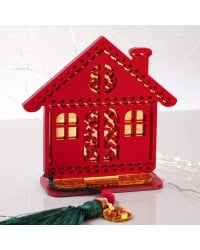 2026 Tabletop Lucky Charm – Plexiglass House Handmade 2026 Tabletop Lucky Charm – Plexiglass House