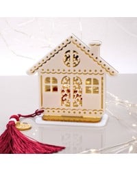 2026 Tabletop Lucky Charm – Plexiglass House Handmade 2026 Tabletop Lucky Charm – Plexiglass House