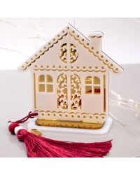 2026 Tabletop Lucky Charm – Plexiglass House Handmade 2026 Tabletop Lucky Charm – Plexiglass House