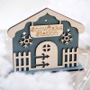 Επιτραπέζιο Χριστουγεννιάτικο Σπιτάκι - Snowflake Station Επιτραπέζιο Χριστουγεννιάτικο Σπιτάκι – Ξύλινο, Χειροποίητο, Ελληνικής Κατασκευής