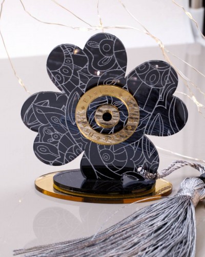 Γούρι 2026: Τετράφυλλο Τριφύλλι με Μάτι & Mandala