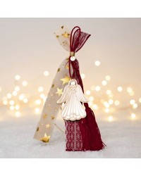 Handmade Hanging 2026 Lucky Charm – Plexiglass Angel Handmade Hanging 2026 Lucky Charm – Plexiglass Angel