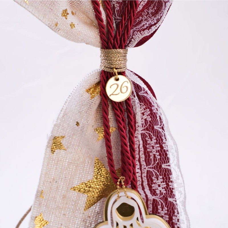 Handmade Hanging 2026 Lucky Charm – Plexiglass Angel Handmade Hanging 2026 Lucky Charm – Plexiglass Angel