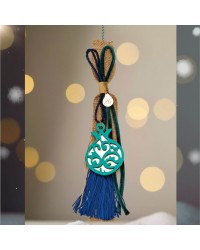 Handmade 2026 Hanging Lucky Charm with Plexiglass Pomegranate Handmade 2026 Hanging Lucky Charm with Plexiglass Pomegranate