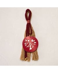 Handmade 2026 Hanging Lucky Charm with Abstract Tree of Life Handmade 2026 Hanging Lucky Charm with Abstract Tree of Life