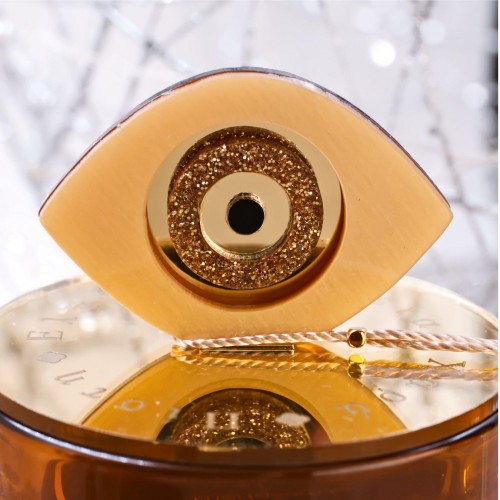 Scented 2026 Lucky Candle – Plexiglass Lid and Evil Eye Scented 2026 lucky candle with cover lid and plexiglass Evil Eye