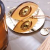 Scented 2026 Lucky Candle – Plexiglass Lid and Evil Eye Scented 2026 lucky candle with cover lid and plexiglass Evil Eye