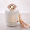 Scented 2026 Lucky Candle – Plexiglass Lid and Evil Eye Scented 2026 lucky candle with cover lid and plexiglass Evil Eye