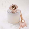 Scented 2026 Lucky Candle – Plexiglass Lid and Evil Eye Scented 2026 lucky candle with cover lid and plexiglass Evil Eye