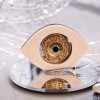 Scented 2026 Lucky Candle – Plexiglass Lid and Evil Eye Scented 2026 lucky candle with cover lid and plexiglass Evil Eye