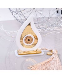 2026 Tabletop Lucky Charm – Plexiglass Teardrop with Evil Eye Handmade 2026 Tabletop Lucky Charm – Plexiglass Teardrop with Evil Eye