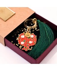 Pomegranate lucky charm in a Gift Box Handmade Pomegranate lucky charm in a gift box