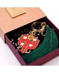Pomegranate lucky charm in a Gift Box Handmade Pomegranate lucky charm in a gift box