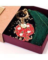 Pomegranate lucky charm in a Gift Box Handmade Pomegranate lucky charm in a gift box