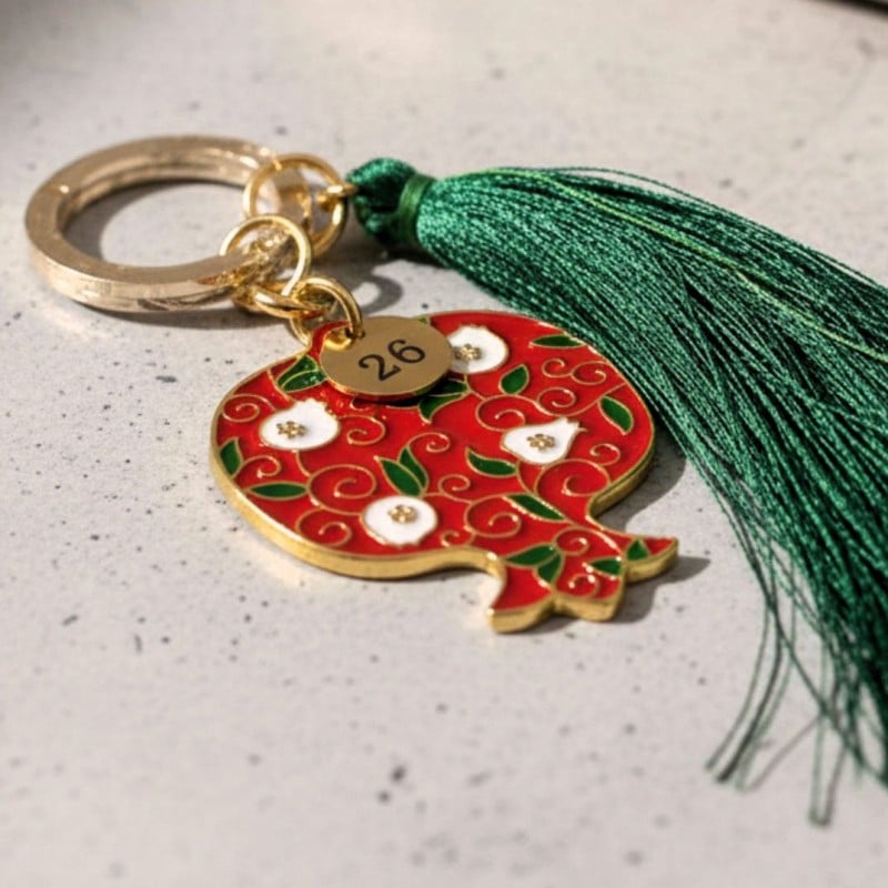 Pomegranate lucky charm in a Gift Box Handmade Pomegranate lucky charm in a gift box