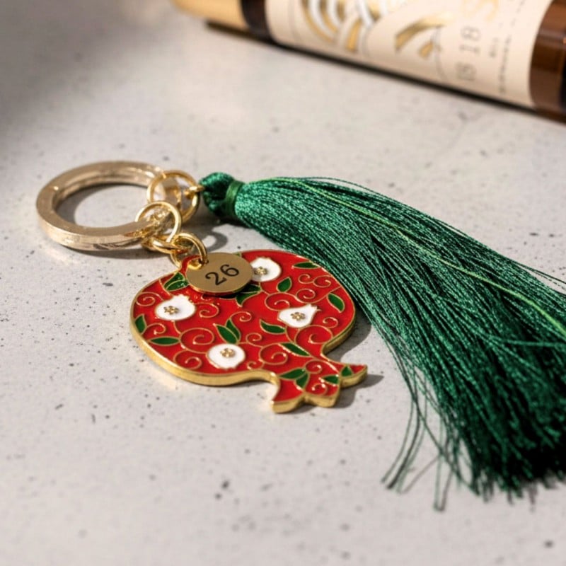 Pomegranate lucky charm in a Gift Box Handmade Pomegranate lucky charm in a gift box