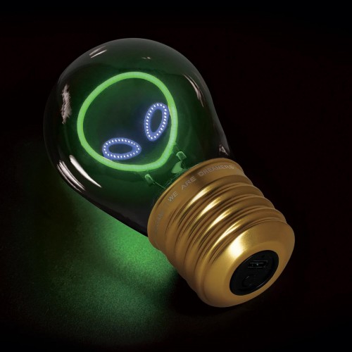 Decorative Lightbulb Table Lamp: Alien Decorative Lightbulb Table Lamp: Alien