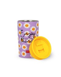 275 ml Vacuum Tumbler - Daisy - Hot & Cold 275 ml Vacuum Tumbler - Daisy - Hot and Cold