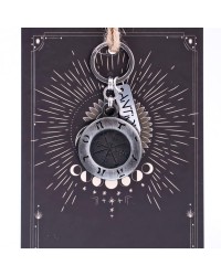 Men’s Keychain with Metal Wheel of Fortune Handmade men’s keychain with Metal Wheel of Fortune