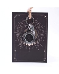 Men’s Keychain with Metal Wheel of Fortune Handmade men’s keychain with Metal Wheel of Fortune