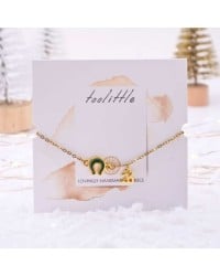 2026 Lucky Bracelet with Metal Enamelled Horseshoe Lucky bracelet in 24K gold plating with Metal Enamelled Horseshoe