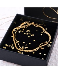 Stainless Steel Jewelry: Βραχιόλι Αλυσίδα Βραχιόλι Αλυσίδα από ανοξείδωτο ατσάλι με επιμετάλλωση 24Κ χρυσού